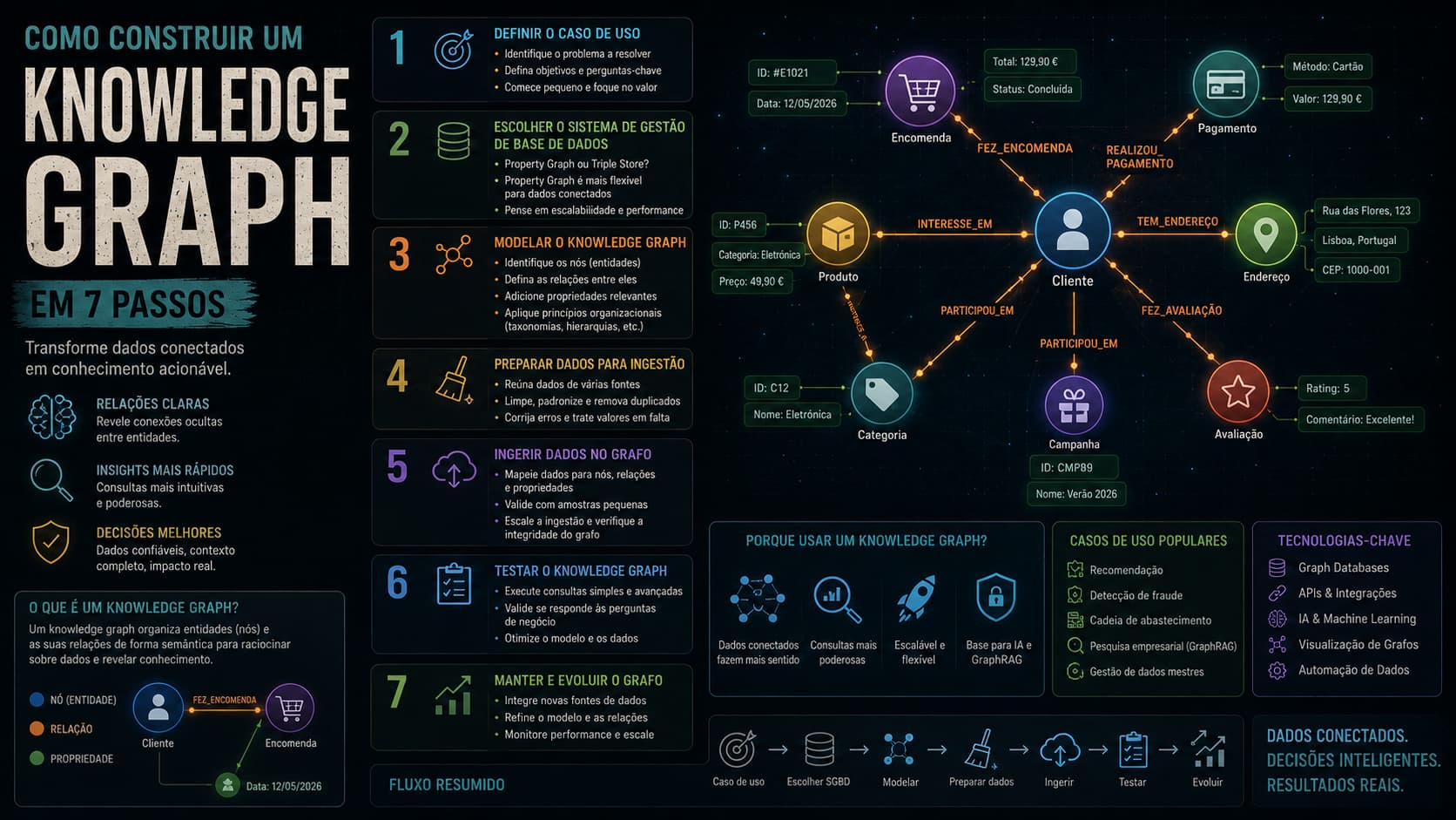Como Construir um Knowledge Graph em 7 Passos